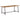 Eettafel 180x90x75 cm massief mangohout