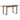 Eettafel 160x80x75 cm massief acaciahout