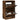 Schoenenkast 60x34x96,5 cm bewerkt hout gerookt eikenkleurig