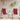 Stoelkussens 2 st hoge rug oxford stof wijnrood