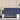 Palletkussens 2 st stof marineblauw