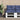 Palletkussenset 60x38x13 cm stof marineblauw