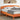 Hoofdbord 200 cm massief grenenhout wasbruin
