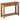 Wandtafel 110x30x76 cm massief gerecycled hout