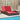 Ligbed met kussens bruin 114x205x73 cm poly rattan