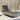 Ligbed met kussen 63x200x81 cm poly rattan lichtgrijs