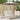 Ligbed 2-persoons met kussens poly rattan beige