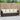Ligbed met kussens poly rattan bruin