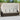 Ligbed met luifel en kussens poly rattan bruin