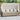 Ligbed met luifel en kussen poly rattan beige