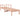 Ligbed 199,5x62x55 cm massief douglashout