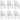Stoelkussens 6 st lage rug 100x50x4 cm stof gemêleerd crème