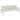 Tuinbankkussens 2 st 200x50x7 cm stof gemêleerd crèmekleurig
