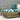Tuinvoetenbank 62x63,5x32 cm geïmpregneerd grenenhout