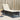 Ligbed met kussen poly rattan bruin