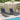 Ligstoelen 2 stuks met tafel Grijs Poly Rotan