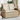 Tuinbankje verstelbaar met kussens poly rattan beige