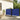 Windscherm uittrekbaar 140x600 cm blauw