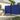 Windscherm uittrekbaar 220x600 cm blauw