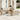 9-delige Loungeset met kussens poly rattan beige