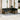 7-delige Loungeset met kussens poly rattan grijs