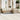 10-delige Loungeset met kussens poly rattan beige