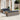 8-delige Loungeset met kussens poly rattan grijs