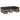 10-delige Loungeset met kussens poly rattan grijs