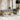 11-delige Tuinset met kussens poly rattan beige