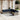 10-delige Loungeset met kussens poly rattan grijs