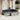 11-delige Loungeset met kussens poly rattan grijs