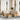 6-delige Loungeset met kussens poly rattan beige