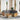 6-delige Loungeset met kussens poly rattan beige