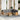 7-delige Loungeset met kussens poly rattan beige