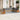10-delige Loungeset met kussens poly rattan beige