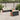 7-delige Loungeset met kussens poly rattan zwart