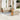 7-delige Loungeset met kussens poly rattan beige
