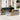 8-delige Loungeset met kussens poly rattan grijs