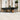 10-delige Loungeset met kussens poly rattan grijs