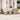 10-delige Loungeset met kussens poly rattan beige