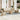 7-delige Loungeset met kussens poly rattan beige