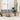 6-delige Loungeset met kussens poly rattan beige