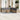 10-delige Loungeset met kussens poly rattan beige