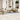 10-delige Loungeset met kussens poly rattan beige