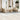 11-delige Tuinset met kussens poly rattan beige