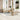 10-delige Loungeset met kussens poly rattan beige