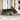 8-delige Loungeset met kussens poly rattan grijs