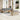 10-delige Loungeset met kussens poly rattan beige