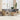 7-delige Loungeset met kussens poly rattan beige