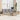 6-delige Loungeset met kussens poly rattan beige